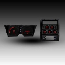 1978-1982 Corvette Digital Gauge Cluster RED LED DP2002R  Made In USA picture