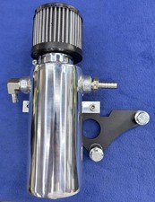 Polished Aluminum PCV Breather Tank & RH Cylinder Head Mount For GM LS1 picture