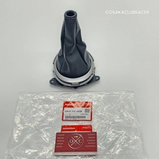Genuine OEM 09-11 Honda Fit Shift Boot Black Silver Trim 83414-TF0-J52ZB GE8 5MT picture