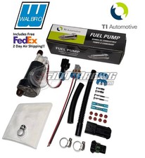 Genuine Walbro/TI Automotive F90000295 535lph E85 Fuel Pump & JDT Install Kit picture