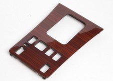 Mercedes W126 Zebrano Center Shift Cover 560SEL 420SEL 560SEC 300SEL 500SEC picture