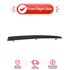 03-10 Bentley Continental GT Front Right Passenger Side Bumper Molding Trim Oem picture