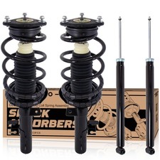 KUIPERAUTO Complete Front Rear Struts Coil Spring Assembly 172264 172263 Comp... picture