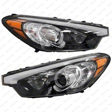 For 2014 2016 Kia Forte LX EX & Forte5 Halogen Headlight Left Right Pair 2pc  picture