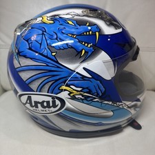 Arai Quantum/F Helmet Sz XS Rare Limited Edition Dragon 🐉 SEE PHOTOS picture