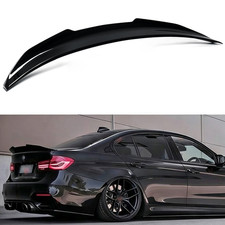 GLOSS BLACK PSM STYLE REAR TRUNK SPOILER WING FOR BMW F30 F80 M3 320I 328I 330I picture