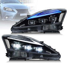 VLAND For 2006-2013 Lexus IS250 IS350 ISF w/Startup Headlights Projector LED DRL picture