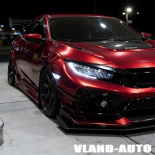 Full LED Headlights For 2016-2021 Honda Civic Sequential signal Headlamps LH RH picture