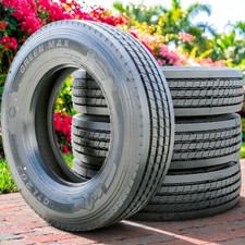 4 Green Max GTL202 215/75R17.5 135/133J H 16 Ply Trailer Commercial Tires picture