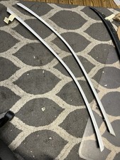 1990-1996 Dodge Stealth exterior molding trim pair LH RH plastic above door S1 picture