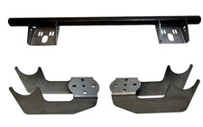 Rear Behind Axle Air Ride Brackets Upper Lower Kit Weld On Crossmember Universal picture