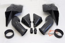 ABS Ram Air Intake Tube Ducts Duct For Honda CBR600RR 600RR CBR 2005-2006 Black picture