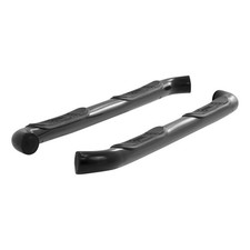 Aries 3in Round Black Nerf Bars Side Steps Running Boards for 07-12 Dodge Nitro picture