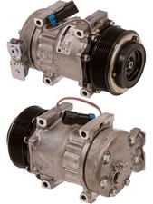 New OEM Sanden A/C Compressor Omega Fits Freightliner Sterling picture