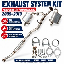 For Subaru Forester 2009-2013 2.5L Impreza Y-Pipe Muffler Exhaust System Stainle picture