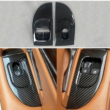 Carbon Fiber Window Lift Switch Panel Cover for Maserati GranTurismo GC 2008-19 picture
