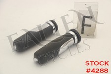 2009 Harley Street Glide AILERON Hand Grip Left Right Set CHROME #4288 picture