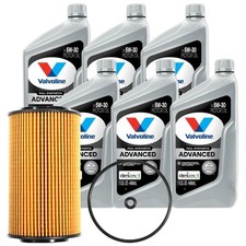 6Qt Valvoline Advanced Protection 5W-30 Mahle Engine Oil Change Kit for Santa Fe picture