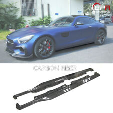 Ren Style Carbon Fiber Side Skirt Extension Body Kits For Mercedes Benz AMG GT picture