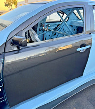 * RARE * Varis Carbon Fiber Front Doors For Mitsubishi Evo X CTZ4A Evo 10 [PAIR] picture