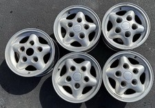 Land Rover ANR5307 Defender Aluminum Wheels (5) CT Rims No Cracks Silver 16x7 picture