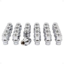 20 Pcs Chrome ET Style Lug Nuts Extended Thread  7/16 Chevy Buick Oldsmobile picture