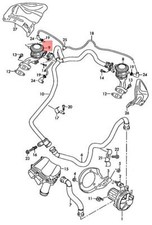 AUDI AUDI RS6RS6 PLUS AVANT QU. KOMBI VALVE RIGHT 07L131102G ORIGINAL picture