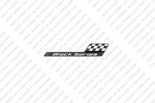 Black Series Emblem Trunk Lid for Mercedes-Benz AMG C63 SL65 CLK63 SLK55 GT AMG picture