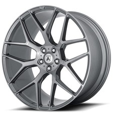 20x9 Asanti Black Wheels ABL-27 Dynasty Titanium Brushed Rims 5x120 ET+35 (1pc) picture