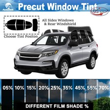 PreCut All Sides + Rear Window Film Any Tint Shade % For Honda Pilot 2016-2022 picture