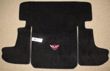 Black Avery's Sport Carpet 1pc Cargo Mat for 1997-2004 Chevrolet Corvette Coupe picture