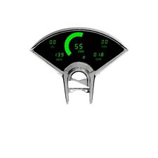 Chevy Bel Air DIGITAL DASH PANEL FOR 1955-1956 Gauges Intellitronix GREEN LEDs picture