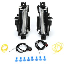 2PCS Fog Lights Daytime Running DRL Lamp For Chevy Camaro ZL1 LS LT 2016-23 24 picture