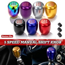 JDM Universal Aluminum 5 Speed Manual Car Gear Stick Shift Knob Shifter Lever picture