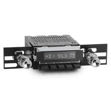 1963-67 Dodge Dart Redondo RS Radio RetroSound AUX Bluetooth SiriusXM Black picture