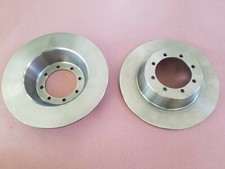 LAMBORGHINI 350 400 gt  SOLID RARE REAR BRAKE DISC ROTORS SOLD AS A SET NEW picture