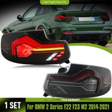 Pair Upgraded LED Tail Lights For BMW 2 Series F22 F23 M2 2014-2021 Rear Lamps picture