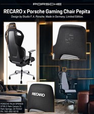 RECARO x Porsche Gaming Chair Pepita – Limited Edition picture