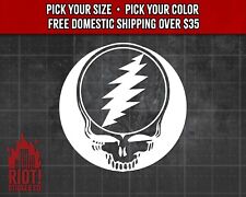 Grateful Dead Logo Decal for Car Band Logo Sticker for Laptop Classic Rock picture