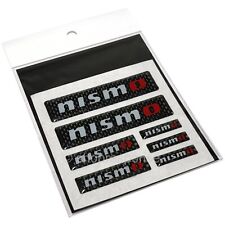 JDM Nissan KWAA0-50P10 Nismo Carbon Fiber Emblem Badge Sheet AUTHENTIC GENUINE picture