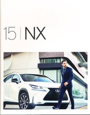 2015 Lexus NX NXt F Sport and Hybrid 28-page Original Car Sales Brochure Catalog picture