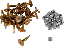 Woodys Gold Digger 60° Traction Master Carbide Studs 1.325in 5/16 Thread 24 Pack picture