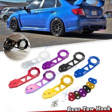 Racing Style Colorful Rear Towing Hook Ring For Subaru Mazda Mitsubishi Scion picture
