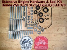 Master Engine Case Hardware & Oil Seal Kit - Vintage Honda Z50 CT70 SL70 XL70 picture