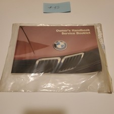1984 BMW E28 Owners Manual Handbook & Service Booklet 528e 535i 524td picture