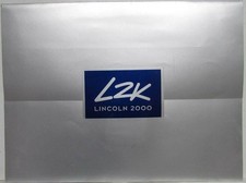 2000 Lincoln L2K Convertible Concept Car Media Press Kit picture