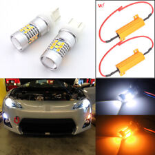 Switchback 28-SMD LED Bulbs Kit for Scion FRS 2013-2016 Front Turn Signal Lights picture