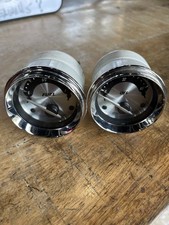 Harley Touring Fairing Fuel & Oil Gauges 75113-04 74553-04 CVO Style Pair picture