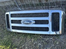 2008-2010 F250 Chrome Surround Grill Panel Inserts Assembly picture