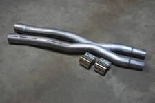 2015 - 2022 5.0 FOR Ford Mustang GT Aftermarket Race X Pipe Kit + SS Bandclamps picture